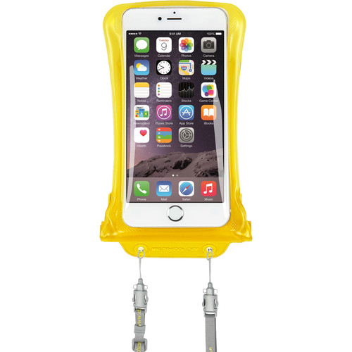 DiCAPac Waterproof Case for Smartphones up to 5.7" (Yellow)