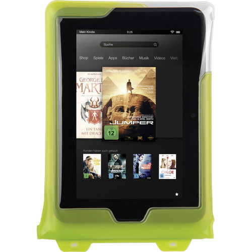 DiCAPac Waterproof Case for 8" Tablets (Green)