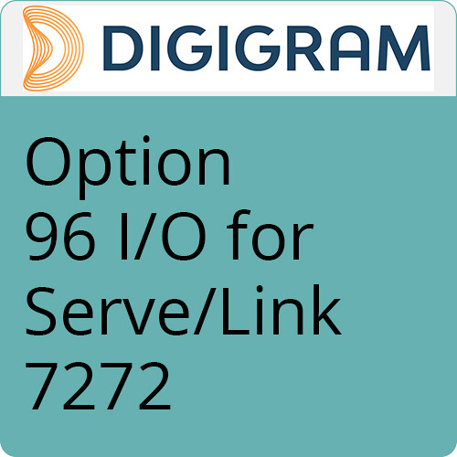 Digigram Software for IQOYA SERV/LINK 7272 (Upgrades from 72 Codecs to 96)