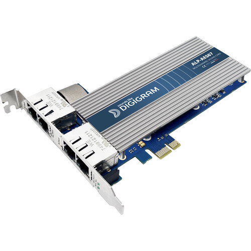 Digigram ALP-AES67 64x64 AES67 / Ravenna / ST-2110 PCIe Sound Card