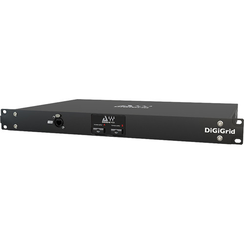 DiGiGrid Quad MADI-to-SoundGrid Interface, with 2 SoundGrid Ports, and Redundant Power Inputs