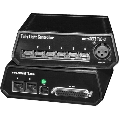 Digital Arts metaSETZ TLC-U Universal Tally Controller with DE-25/DB-25 Input
