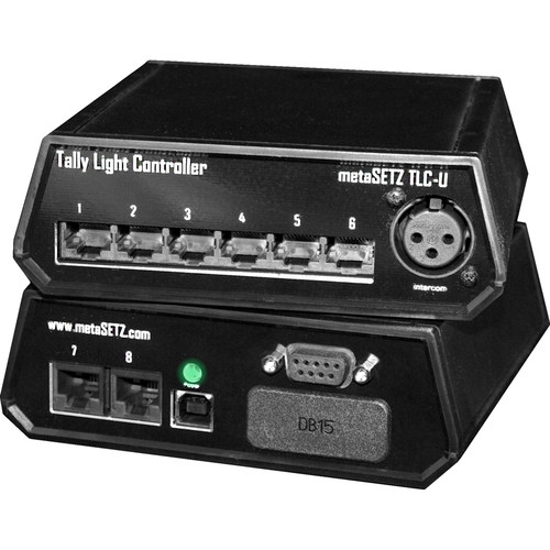 Digital Arts metaSETZ TLC-U Universal Tally Controller with DE-9/DB-9 Input