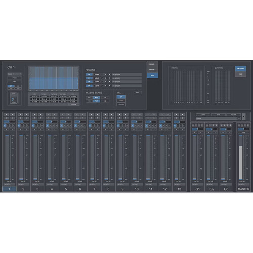 Digital Brain Instruments CMixer Broadcast Mixing Software