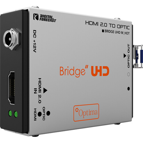 その他 DIGITAL FORECAST Bridge UHD HDMI 2.0 DIGITAL FORECAST UHD M-HOT HDMI 2.0 to Fiber Optic UHD M_HOT B&H