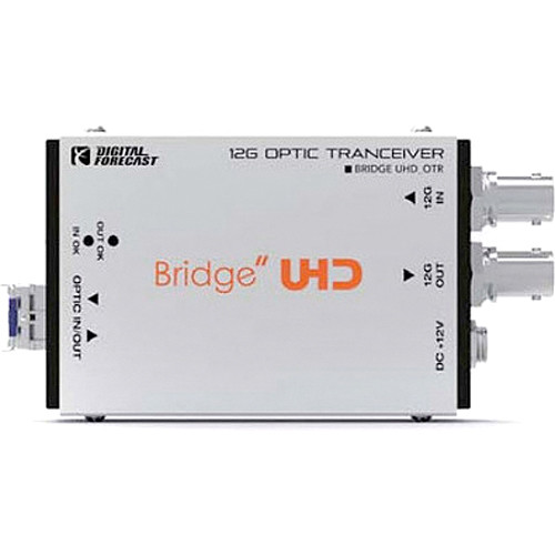 DIGITAL FORECAST Bridge UHD OTR Bidirectional 12G Optic UHD-OTR