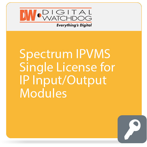 Digital Watchdog DW Spectrum I/O Module IPVMS License
