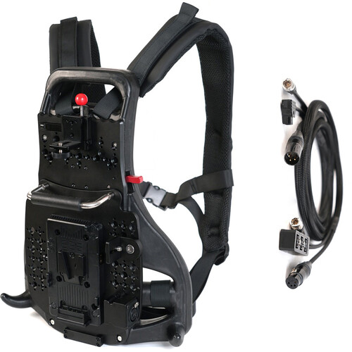 DigitalFoto Solution Limited Cheese Plate Support Vest with V-Mount Battery Plate & Splitter Cable for ARRI ALEXA Mini/Mini LF/35
