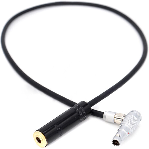 DigitalFoto Solution Limited RED KOMODO-X 00B 5-Pin to 3.5mm TRS Female Audio Cable (7.9", Right-Angle)