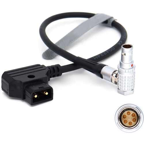 DigitalFoto Solution Limited Power Base to DJI Wireless Transmitter D-Tap to 6-Pin Power Cable (2')