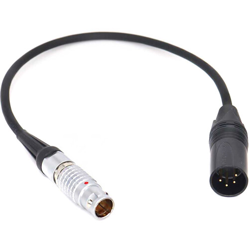 DigitalFoto Solution Limited 3-Pin Male LEMO-Type to 4-Pin Male XLR Power Cable (16-24V)