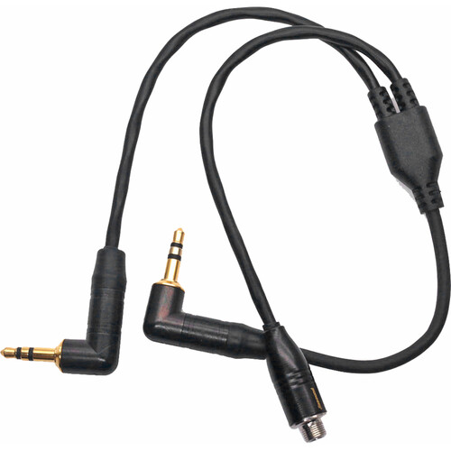 DigitalFoto Solution Limited Timecode and Microphone to Camera Audio Y-Cable (11.8")