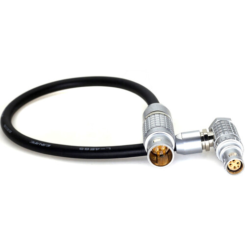DigitalFoto Solution Limited 7-Pin Male to 6-Pin Right-Angle Female Power Cable for RED & TRINITY 2 (23.6")