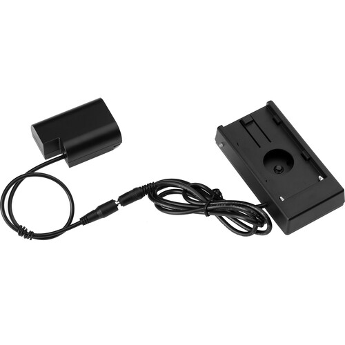 DigitalFoto Solution Limited L-Series Battery Plate to DMW-DCC12 Dummy Battery (Straight 48" Cable)