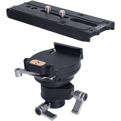 DigitalFoto Solution Limited iRig Ball Adapter with Manfrotto Quick Release Plate for Steadicam Stabilizer Arms and THANOS-SE