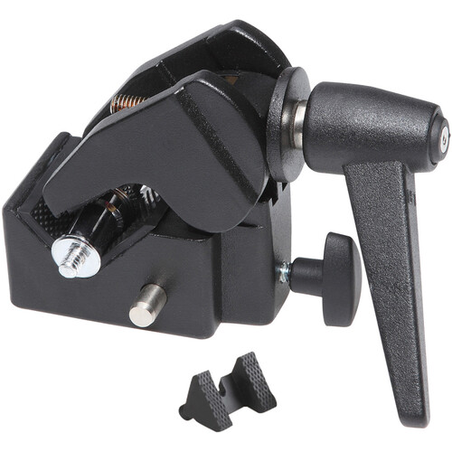 DigitalFoto Solution Limited Super Clamp with Straight Locking Knob (Black)