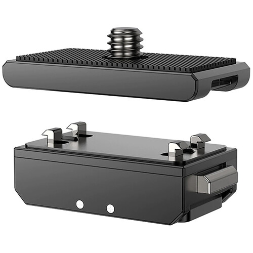 DigitalFoto Solution Limited Magnetic Quick Release Base with Snap-On 2-Prong Mount for Insta360 X5