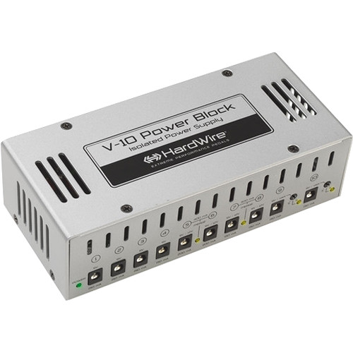 DigiTech HardWire V-10 Power Block Isolated 10-Pedal DC Power Supply