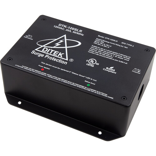DITEK DTK-120SLR 120VAC Surge Protective Device with Load Removal
