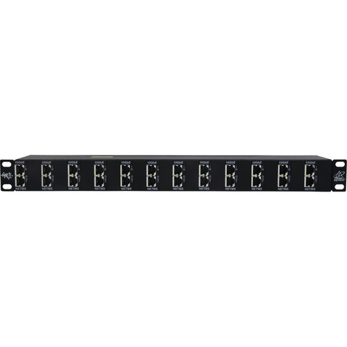 DITEK DTK-RM12NETS 12-Channel 1 RU PoE/Ethernet Surge Protector