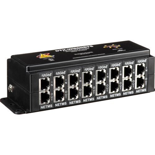 DITEK 8-Channel Wall Mount Network Surge Protector