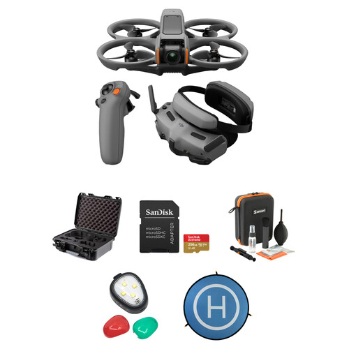 DJI Avata 2 FPV Drone with 1-Battery Fly More Combo & Accessory Bundle