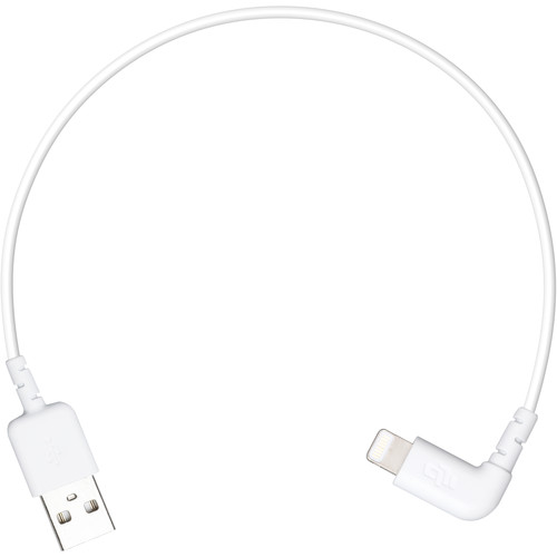 DJI USB Type-A to Lightning Remote Controller Cable (10")