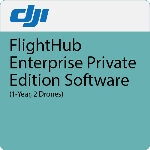 DJI FlightHub Enterprise Private Edition Software (1-Year, 2 Drones)