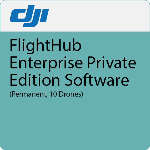DJI FlightHub Enterprise Private Edition Software (Permanent, 10 Drones)