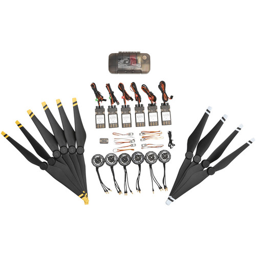 DJI E800 Tuned Propulsion System for Multi-Rotor UAVs (6 Motors/ESCs / 5 Prop Pairs)