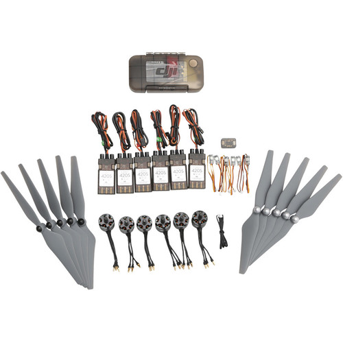 DJI E310 Tuned Propulsion System for Multi-Rotor UAVs (6 Motors/ESCs / 5 Prop Pairs)