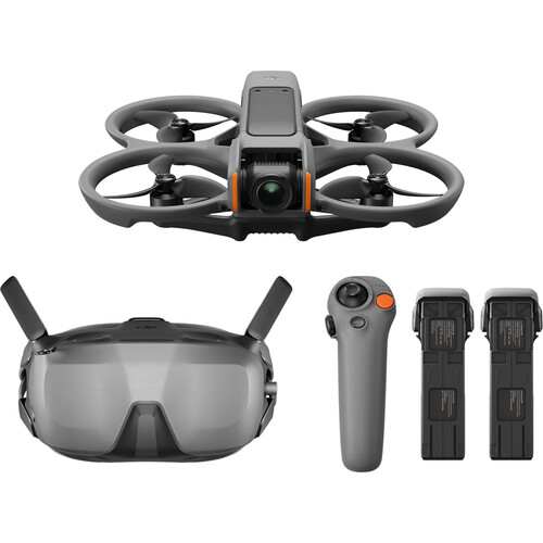 DJI Avata 2 FPV Drone with Goggles N3 & 3-Battery Fly Smart Combo