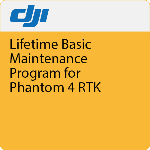 DJI Lifetime Basic Maintenance Service Plan for Phantom 4 RTK