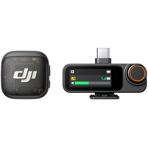 DJI Mic 3 Compact Wireless Microphone System for Mobile Devices