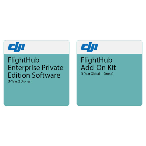 DJI FlightHub Enterprise Private Edition Software & Add-On Kit (2-Year, 3 Drones)