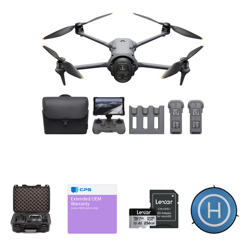 DJI Mavic 4 Pro Drone with 512GB Creator Combo & Hard-Shell Case Kit