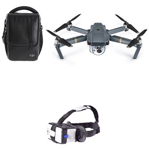 DJI Mavic Pro Fly More Combo Kit with CINEMA2GO MoGo Smartphone Headset