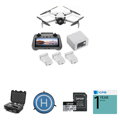 DJI Mini 4 Pro Drone with RC 2 & Travel Case Kit