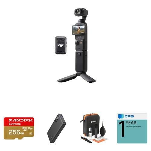 DJI Osmo Pocket 3 Creator Combo with Accessory Bundle B&H Photo