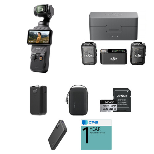 DJI Osmo Pocket 3 Power Expansion Vlog Combo Kit B&H Photo Video