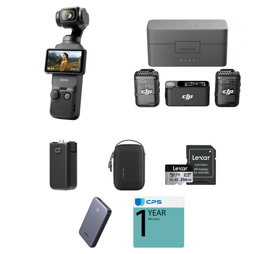 DJI Osmo Pocket 3 Power Expansion Vlog Combo Kit