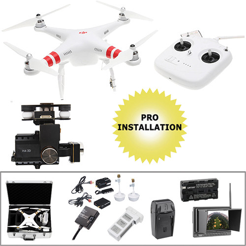 DJI Phantom 2 FPV Bundle with Aluminum Case