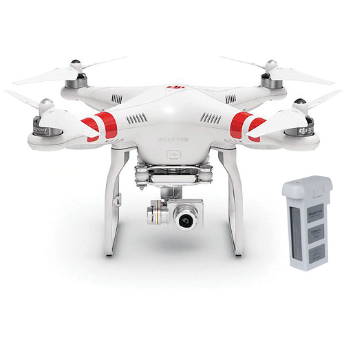DJI Phantom 2 Vision+ v2.0 Quadcopter with Extra Battery Bundle