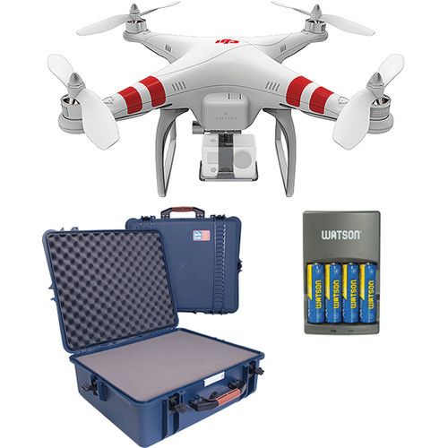 DJI Phantom Quadcopter Version 1.1.1with Customizable Hard Case