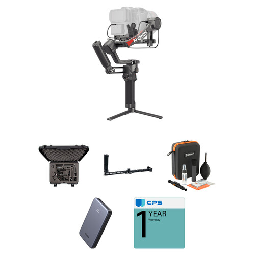 DJI RS 4 Pro Gimbal Stabilizer Combo Accessory Kit with