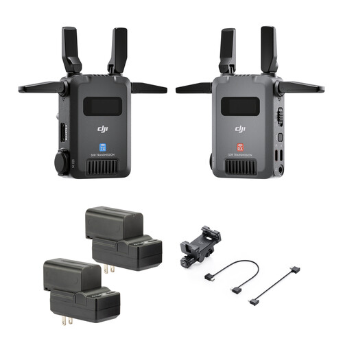 DJI SDR Transmission Combo with Batteries, Chargers & Phone Holder Kit