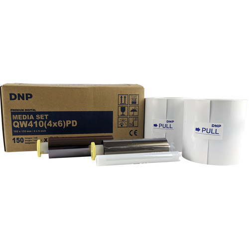 DNP 4 x 6" Media Set for DP-QW410 Professional Photo Printer (6 Sets)