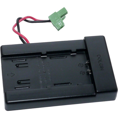 Dolgin Engineering Battery Plate U for Universal Battery Chargers for Panasonic VW-VBG6 Batteries