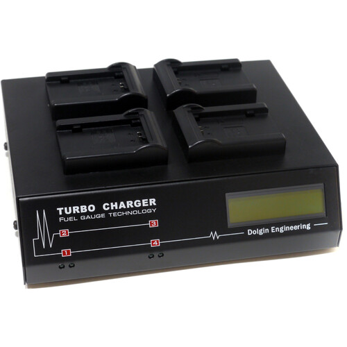 Dolgin Engineering Fast Four Position Simultaneous Battery Charger with Diagnostics Display
