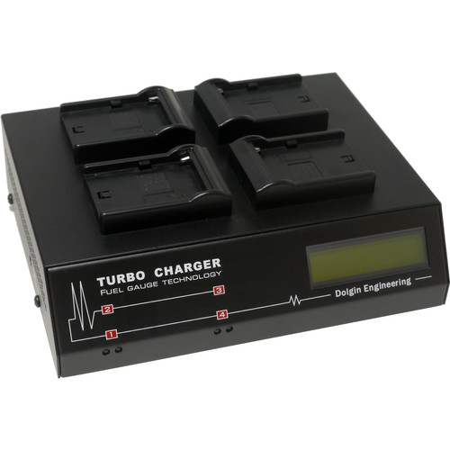 Dolgin Engineering TC400 Four Position Battery Charger for Sony NP-FM500H